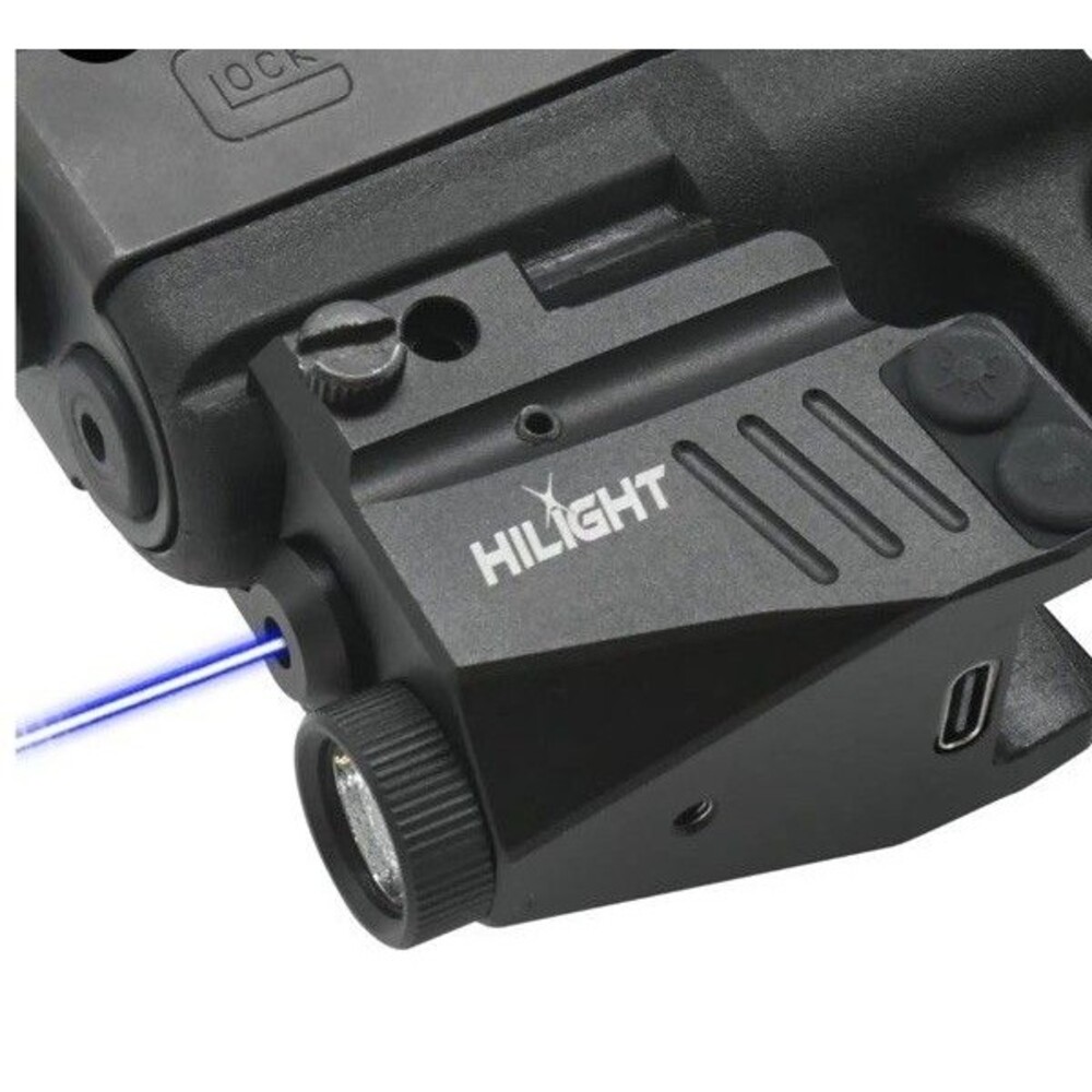 Maverick Dual Pistol Tac Light With Blue Laser New In Box Made By HiLight